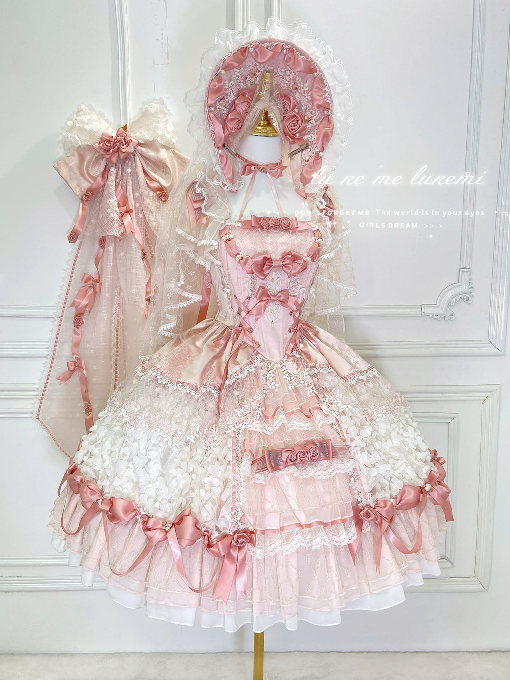 Deposit: October 5 at 8 p.m. [Rose Note] Lu Kemi original design long and short elegant Lolita