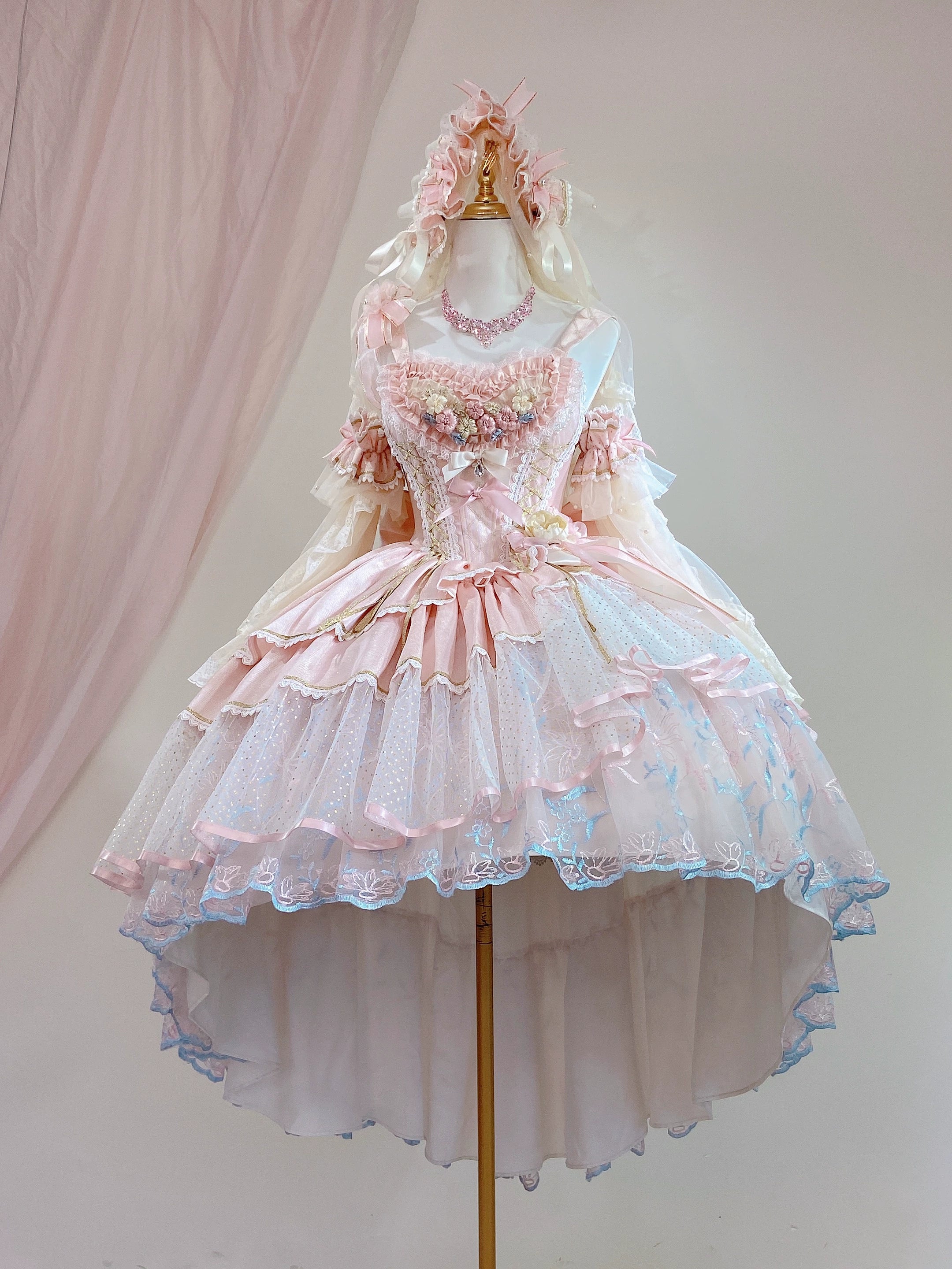 3. 14 p.m. 8 p.m. Miss Lophiel Lu Kemi original design Lolita dress Lolita skirt Lolita skirt jsk skirt
