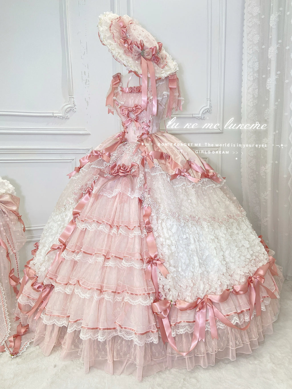 Deposit: October 5 at 8 p.m. [Rose Note] Lu Kemi original design long and short elegant Lolita
