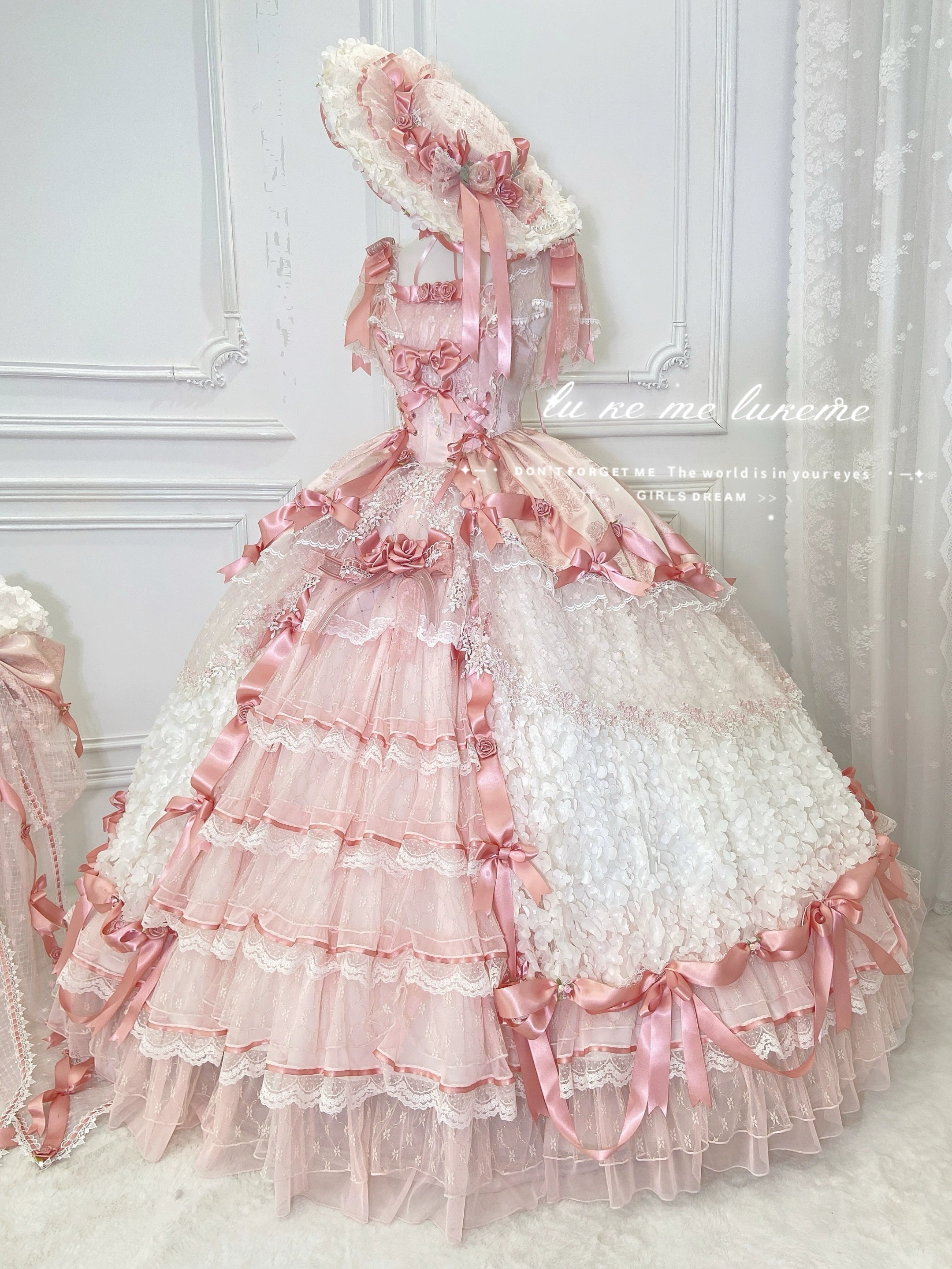 Deposit: October 5 at 8 p.m. [Rose Note] Lu Kemi original design long and short elegant Lolita