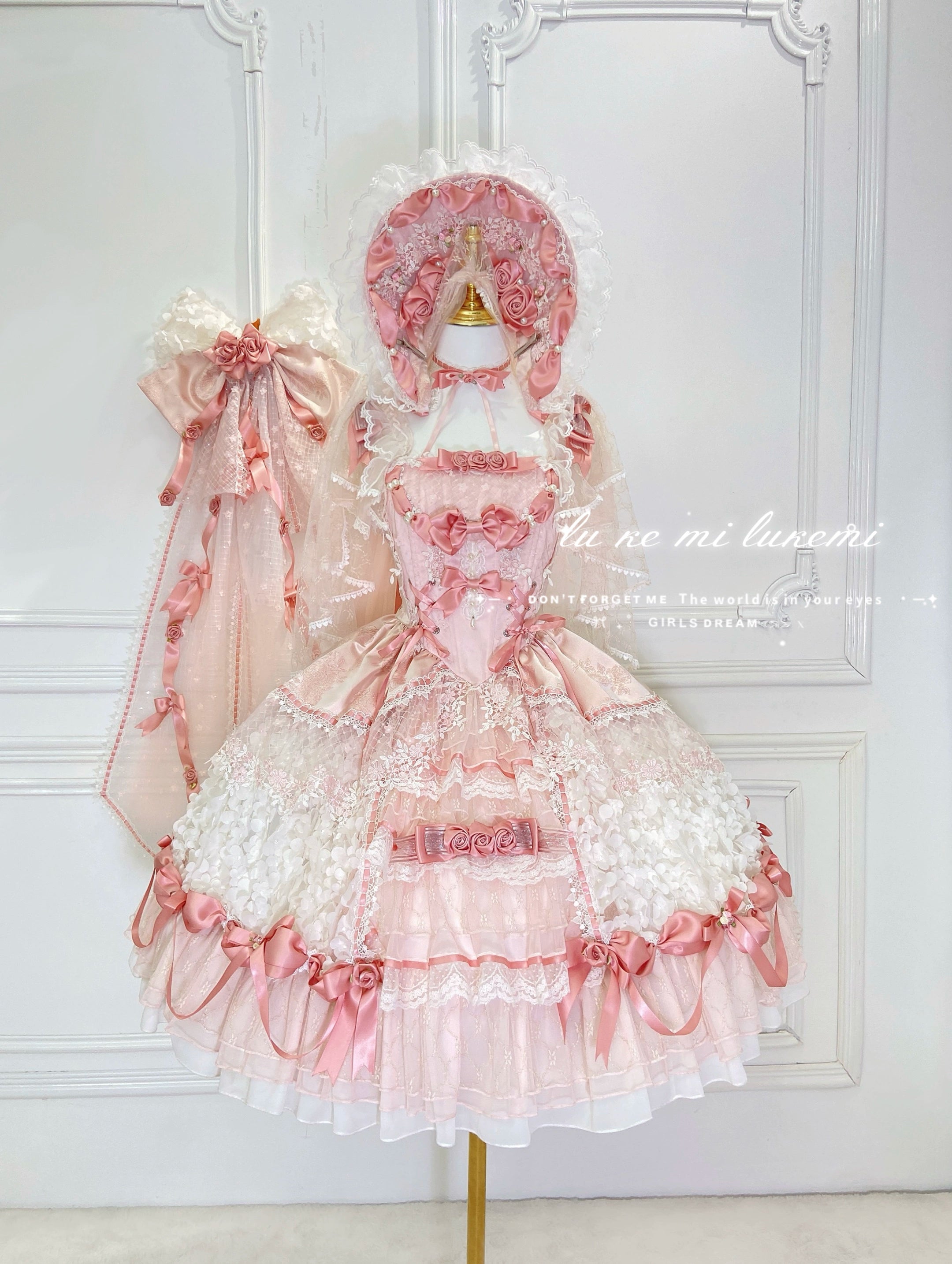 Deposit: October 5 at 8 p.m. [Rose Note] Lu Kemi original design long and short elegant Lolita
