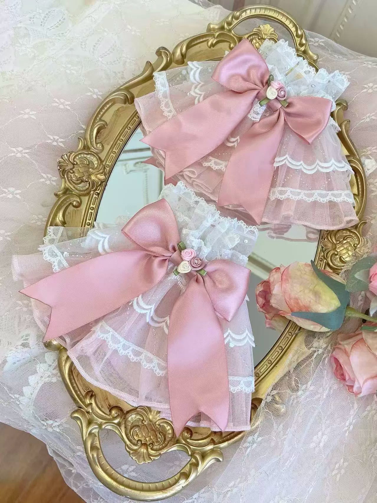 Deposit: October 5 at 8 p.m. [Rose Note] Lu Kemi original design long and short elegant Lolita