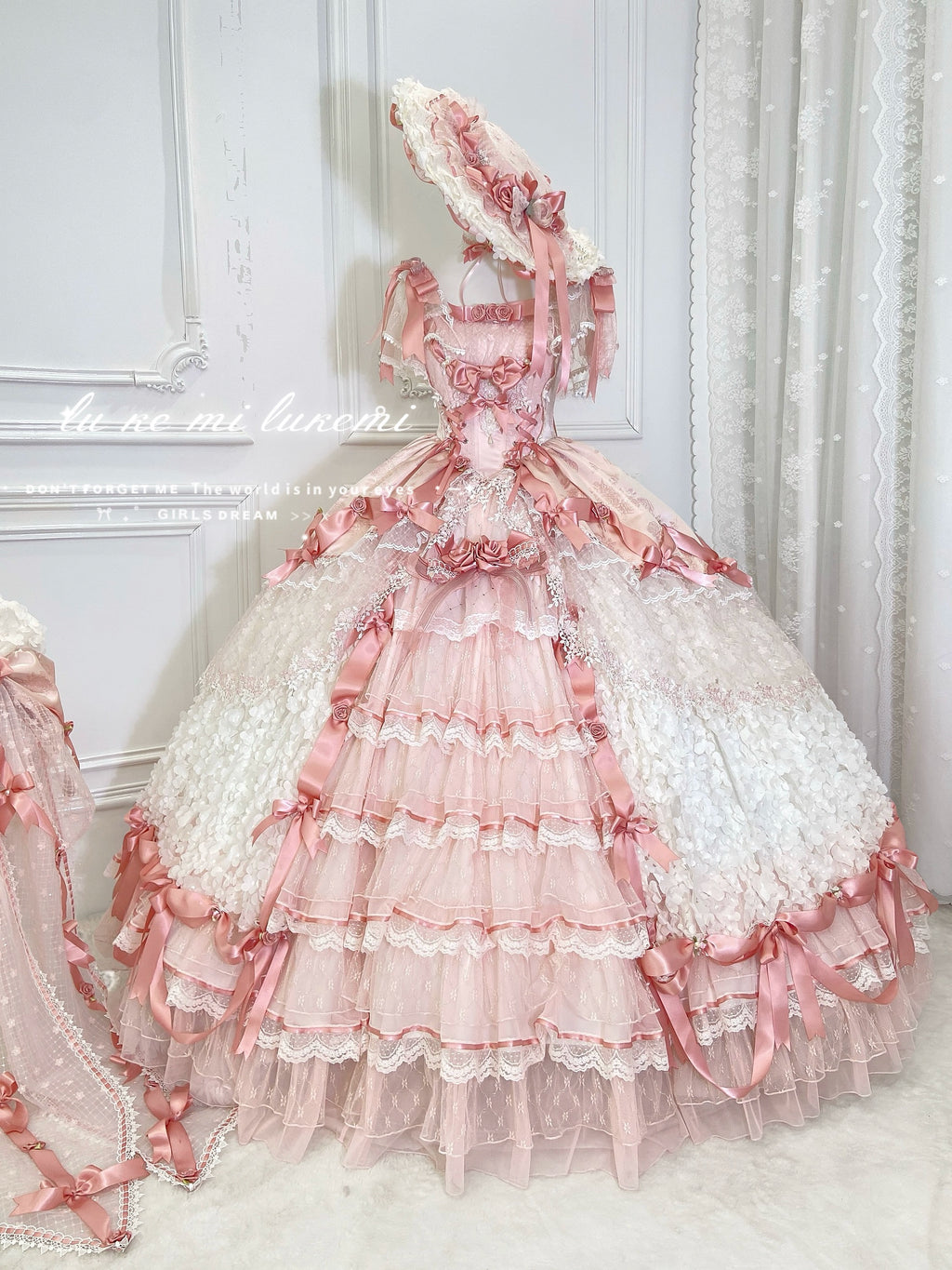 Deposit: October 5 at 8 p.m. [Rose Note] Lu Kemi original design long and short elegant Lolita