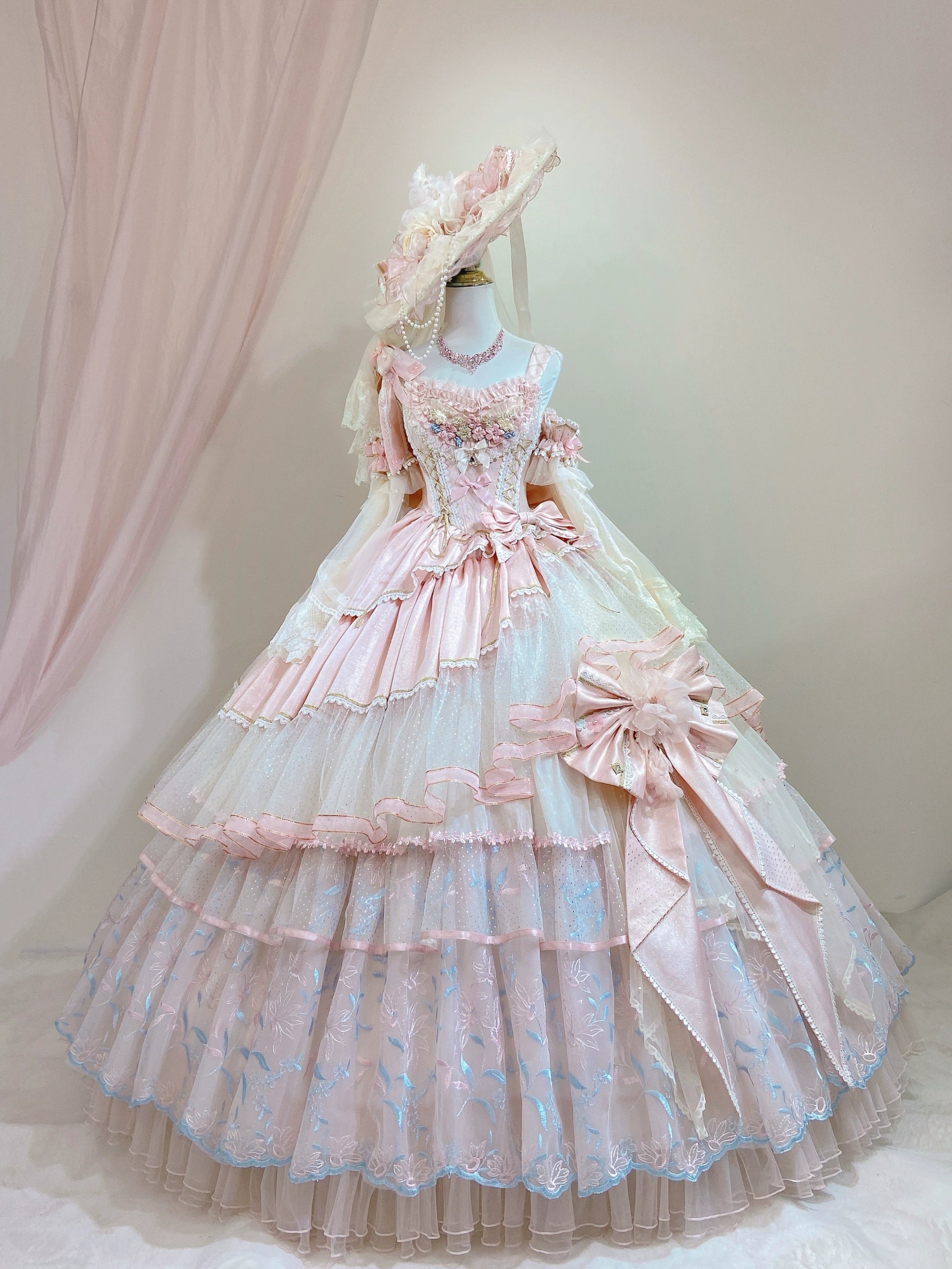 3. 14 p.m. 8 p.m. Miss Lophiel Lu Kemi original design Lolita dress Lolita skirt Lolita skirt jsk skirt